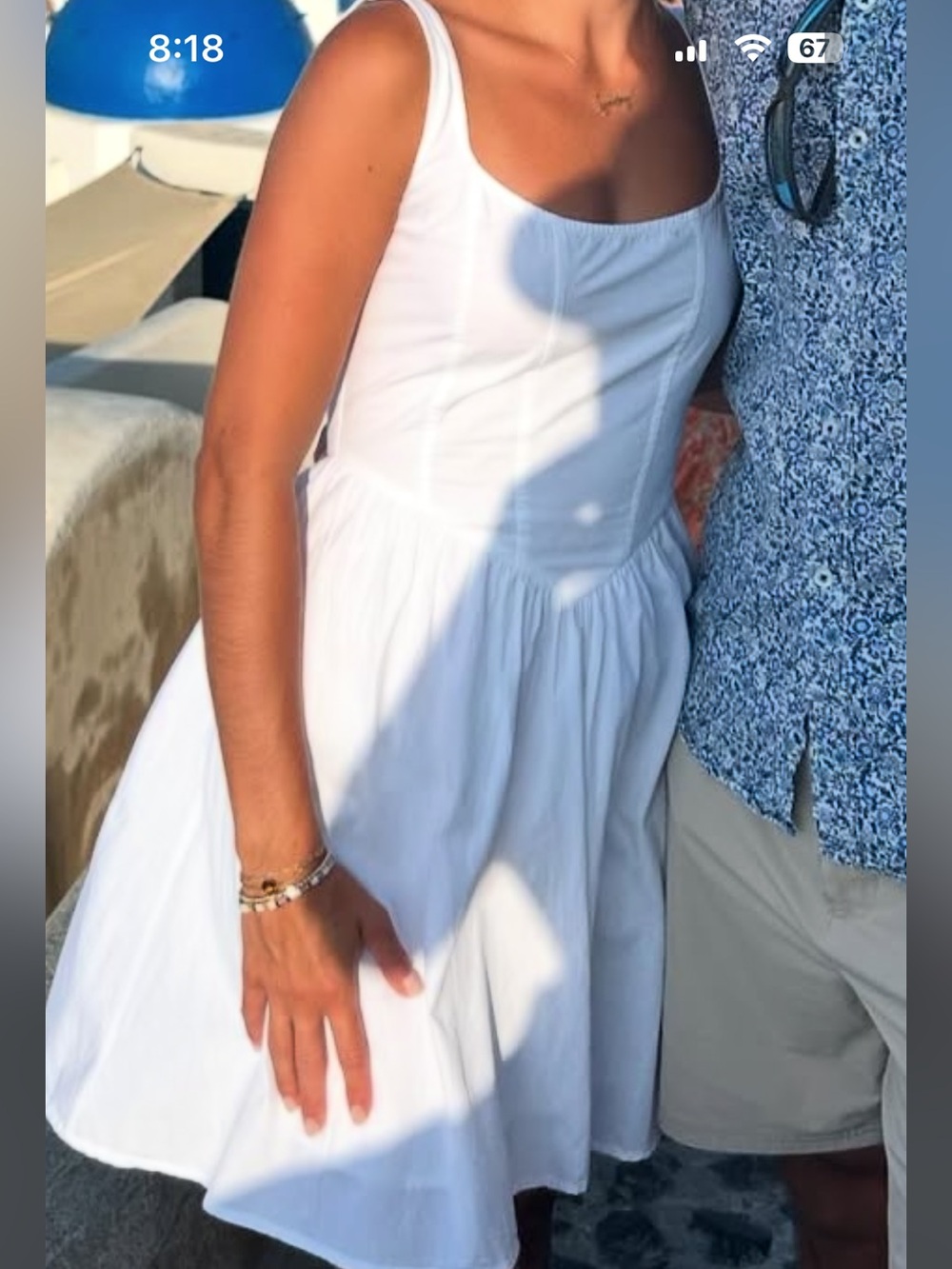 Nasty Gal Sleeveless A-Line Dress